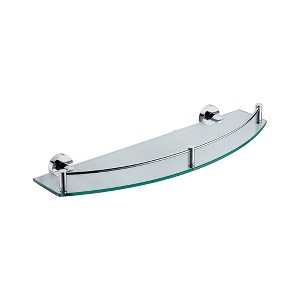 ALFI AB9547 Polished Chrome Wall Mounted Glass Shower Shelf Bathroom Accessory - 1 of 4