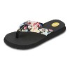 Women's Isabella Yoga Mat Floral Flip Flop - 3 of 4
