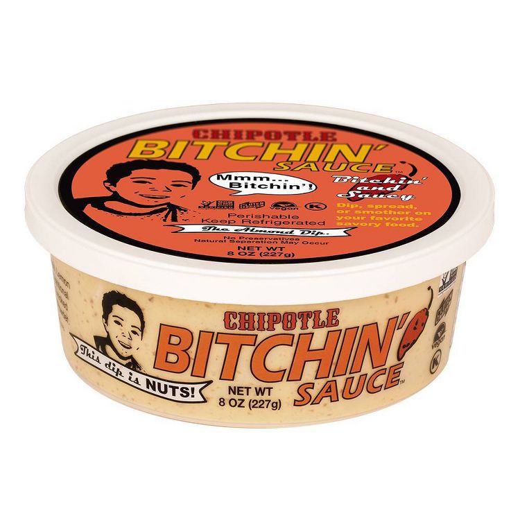 Bitchin' Sauce Chipotle Almond Dip - 8oz, 1 of 5