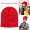 NPolar"Unisex Knit Beanie Hat – Slouchy Winter Skull Cap, Soft, Warm & Stylish – 5 Colors for Men & Women"red - 2 of 4