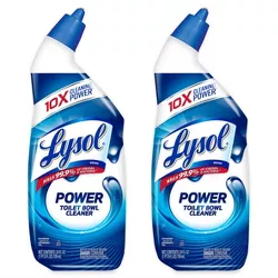 Lysol Toilet Bowl Cleaner - Power Twin Pack - 24oz/2pk