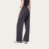 Anna-Kaci Active Women's High Waist Drawstring Wide Leg Sweatpants with Relaxed Fit - 3 of 4