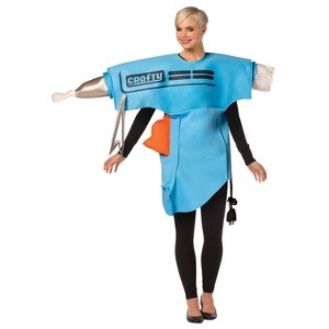 Imposta Costumes Adult Glue Gun Costume Bodysuit One Size Blue - 1 of 1