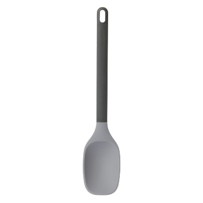 BergHOFF Leo 12.75" Silicone Serving Spoon, Gray