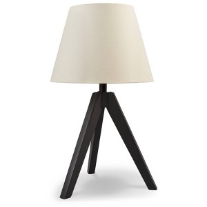 Signature Design by Ashley Laifland Table Lamps: Tripod Base, Empire Shade, Mid-Century Modern, Set of 2 - 1 of 4