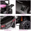 Ride on Car, 12V Kids Ride On Car Truck, Remote Control, Spring Suspension, Storage, Safety Belt,Kids 4 Wheeler Truck - 4 of 4