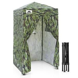 EAGLE PEAK 4x4 Pop Up Canopy, Flex Ultra Compact Portable Privacy Changing Room Photoshoots - 1 of 4