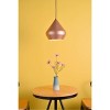 Elegant Lighting Kenneth 1-Light Honey Gold Pendant with Clear Glass Globe - 2 of 4