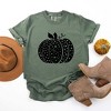 Simply Sage Market Women's Heart Pumpkin Short Sleeve Garment Dyed Tee - 2 of 2