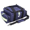 Kemp 18" Navy Blue, Black, and Yellow Green Maxi Trauma Bag - 2 of 4