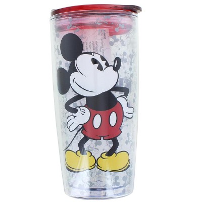 Silver Buffalo Disney Mickey Mouse Since 1928 20oz Double Wall Travel Tumbler