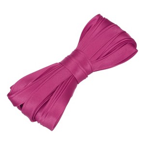 Unique Bargains Satin Hemming Binding DIY Craft Double-Fold Bias Tape - 1 of 4