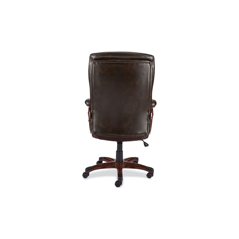 Alera Alera Darnick Series Manager Chair, Supports Up to 275 lbs, 17.13" to 20.12" Seat Height, Brown Seat/Back, Brown Base, 3 of 5