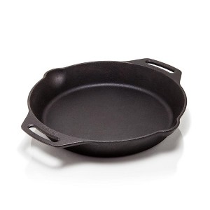 Petromax Cast Iron Fire Skillet for Kitchen or Camping, Pre-Seasoned Cookware for Campfire or Home Oven and Stove, Conducts Heat Evenly, Side Handles - 1 of 4
