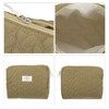 Unique Bargains Women's Portable Heart Makeup Bag 1 Pc - 3 of 3