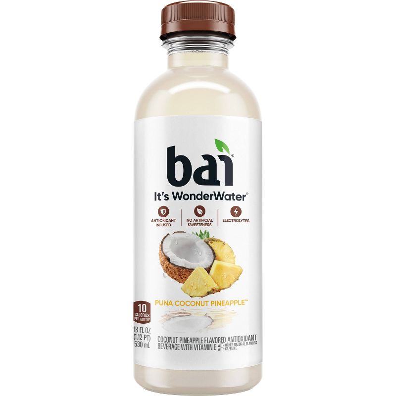 Bai Puna Coconut Pineapple Antioxidant Water - 18 fl oz Bottle, 2 of 8