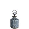 Uttermost Mathias Gray-Blue Glaze Ceramic Vessel Set of 3 - 4 of 4