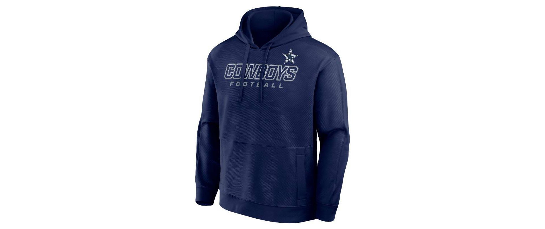 NFL Dallas Cowboys Men's Long Sleeve Performance Hoodie