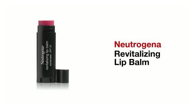Neutrogena Revitalizing Lip Balm, 2 of 8, play video