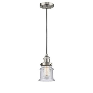 Canton - 1 Light Cord Hung Mini Pendant In Industrial Style-10 Inches Tall and 5.25 Inches Wide - 1 of 1