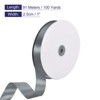 Unique Bargains Silky Polyester Smooth Shiny Fabric Ribbons - 2 of 4