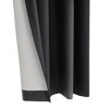 Thermaplus Alpine Blackout Premium Stylish and Functional Grommet Curtain Panel Charcoal - image 4 of 4