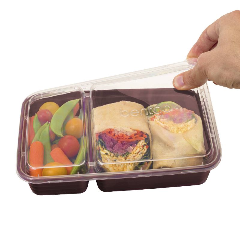 Bentgo Meal Prep 2-Compartment Container, Reusable, Durable, Microwavable - 3 Cup/10pk, 6 of 10
