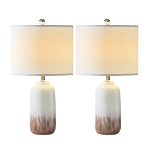 Maxax Modern Ceramic Table Lamp Set of 2 - 1 of 4