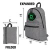 Justice League Green Lantern Athletic Logo Lightweight Backpack - 4 of 4