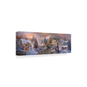 Trademark Fine Art -Nicky Boehme 'To Grandmas House We Go' Canvas Art - 1 of 3