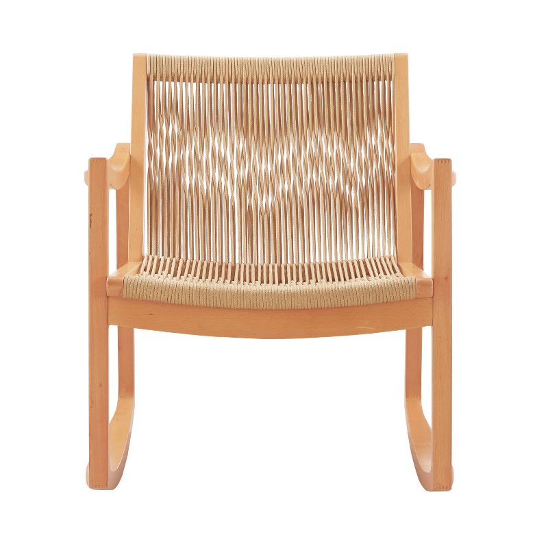 Roxby Woven Rocking Chair - Linon, 4 of 14
