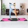 FDW Gymnastics Mat Gym Mat Tumbling Mat 4 Foldding Mat Tumbling Mat Exercise Mat Stretching Arts Home Gym Mat Yoga Mat - 2 of 4