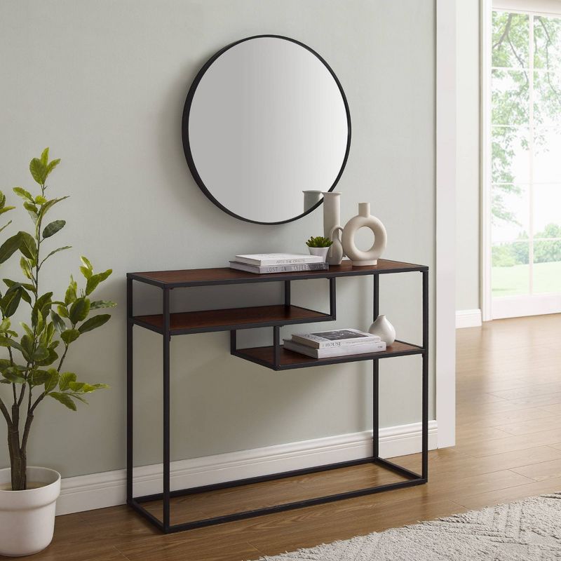 Modern 3 Tier Console Table - Saracina Home, 2 of 9