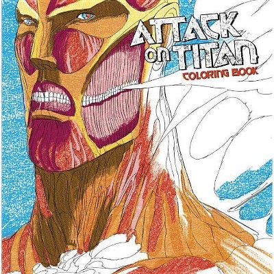 Attack on Titan Coloring Book - by  Hajime Isayama (Paperback)