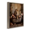 Stupell Industries Lion in Flower Filled Tub Floating Frame Canvas Art - 2 of 4
