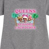 - Lol Surprise! - Queens Support Each Other Graphic Short Sleeve Fleece Dress - 2 of 4