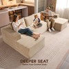 XIZZI Plush Sofa Sets with Pure Sponge Comfort, Ultra Supportive No Assembly Required Sectional Couch, High-Density Sponge for Lasting Relaxation - 4 of 4