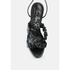 Pop Era Ruched Straps Tie Up Sandals - 4 of 4