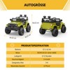 Kids Electric Truck, 3 Speed Toy Car, 12V Electric Truck, Spring Suspension, with Parent Remote, LED Lights, Seat Belt, Music, for Boys Girls - 4 of 4