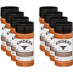 Kinders Seasoning Garlic Woodfire Organic - Pack of 8 - 3.5  OZ - 1 of 4