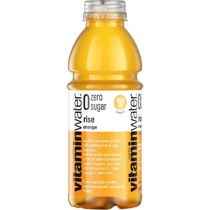 vitaminwater zero rise orange - 20 fl oz Bottle, 4 of 11