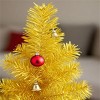 TopComfy Christmas Tree Stands Christmas Tree Warm Brighten Holiday Alternative to Traditional Trees for Living Room, Yellow, 17.72"*13.78"*70.87" - 4 of 4