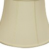 Vynxaria Lampshades: Egg Slant Modified Bell Softback Shade, 10" x 16" x 12" with Washer Fitter - 4 of 4