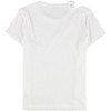 bar III Womens Cutout Basic T-Shirt, White, Large - 2 of 2