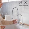 WOWOW 2-in-1 Kitchen Faucet Set, SUS 304 Stainless Steel Pull Down Faucet with Drinking Water Faucet - 3 of 4
