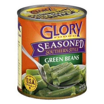 Glory Foods Seasoned Southern Style String Beans 27oz
