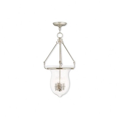 Livex Lighting Canterbury 4 - Light Pendant in  Bronze
