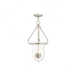 Livex Lighting Canterbury 4 - Light Pendant in  Bronze - 1 of 4