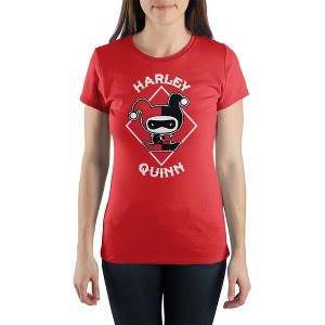 Harley Quinn Shirt DC Comics Apparel Juniors Graphic Tee - 1 of 1