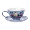 Silver Buffalo Disney Alice In Wonderland Mad Hatter Teacup and Saucer Set | Holds 12 Ounces - 3 of 4